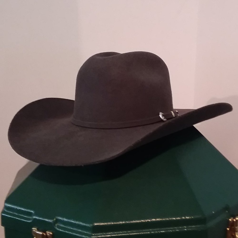 Justin Gray Cowboy Hat Size 7-1/8